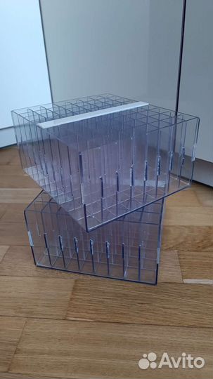 Органайзер из оргстекла косметики, канцелярии 2 шт