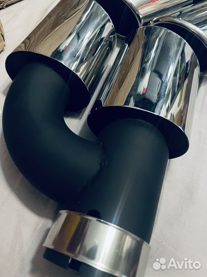 Насадки на глушитель для audi