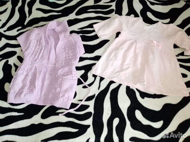 Вещи пакетом для девочки 86-92