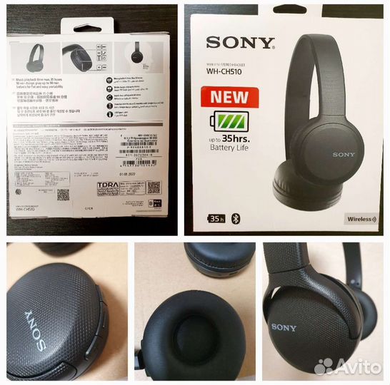 Новые беспроводные Bluetooth наушник Sony WH-CH510