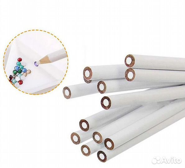 Восковой Карандаш для страз 17 см