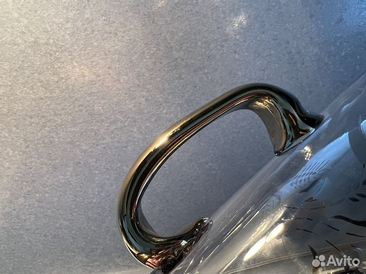 Кружка пивная. Кружки для пива. Стекло, хром. 2 шт