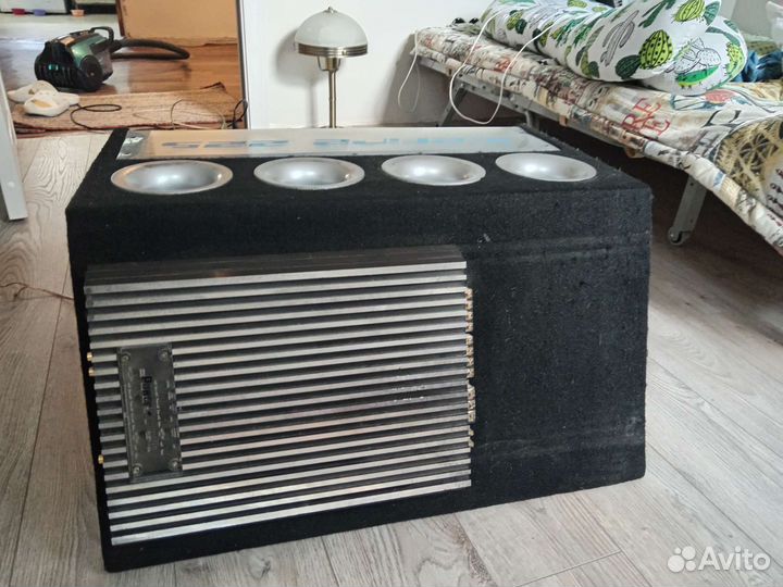 Сабвуфер и усилитель