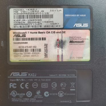 Asus K42Jr на запчасти