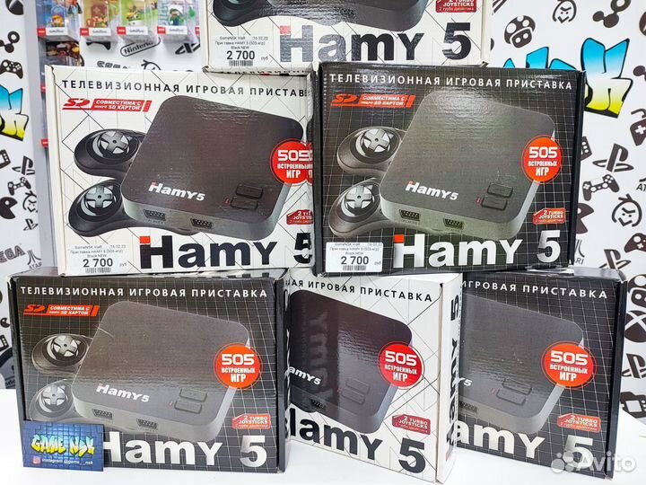 Hamy 5 8\16bit 505 игр New