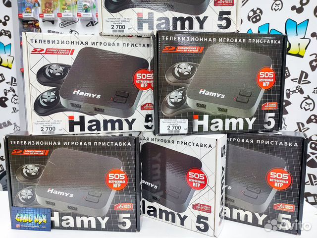 Hamy 5 8\16bit 505 игр New