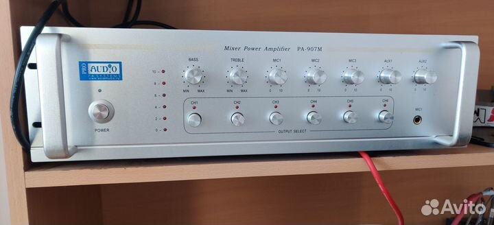 Комплект усилитель + уличные колонки Proaudio