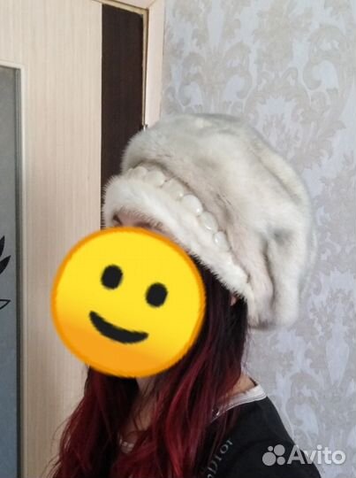 Норковый берет