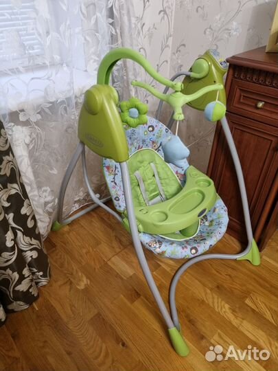 Электронные качели graco
