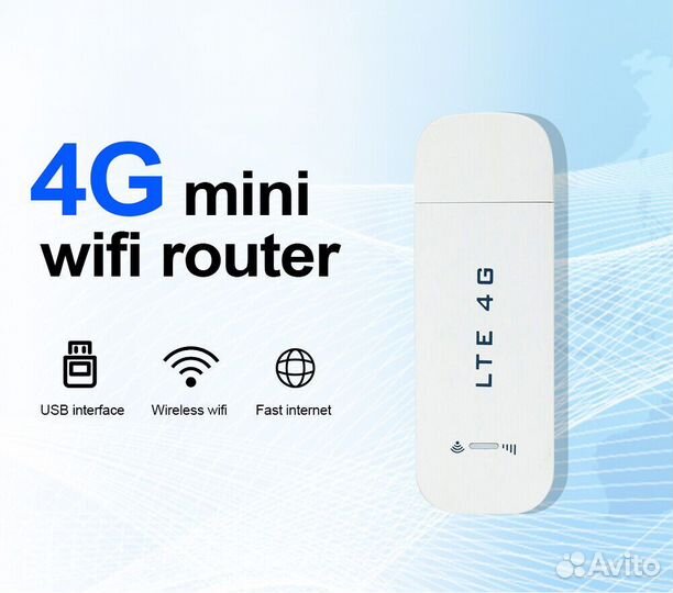 USB-модем 4G и Wi-Fi-маршрутизатор