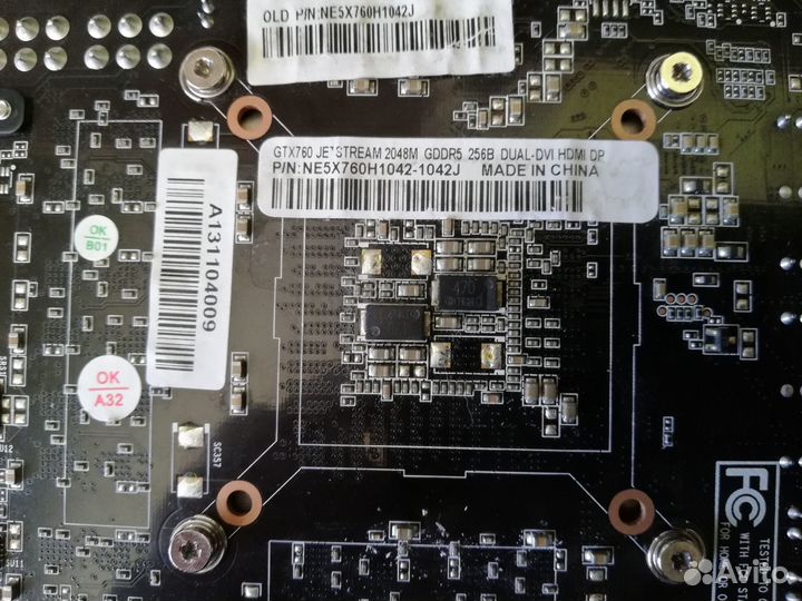 Видеокарта Nvidia GTX760 2Gb JetStream