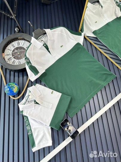 Polo lacoste мужское