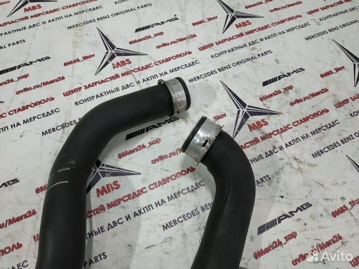 Патрубок охлаждения m642 w211 Mercedes