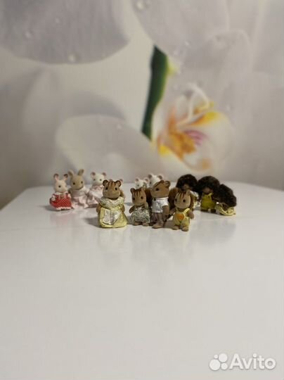 Дом для кукол Sylvanian Families и семьи