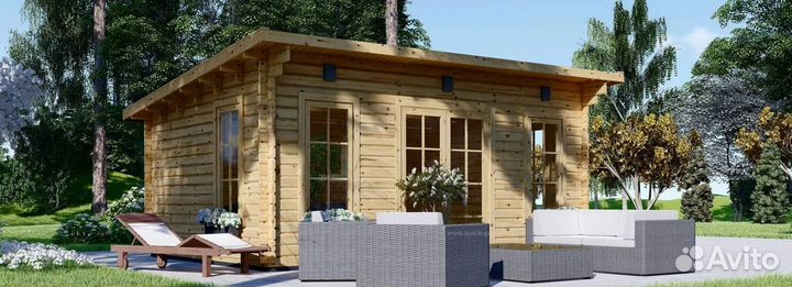 Дом из бруса элтон 44 5x4 TP