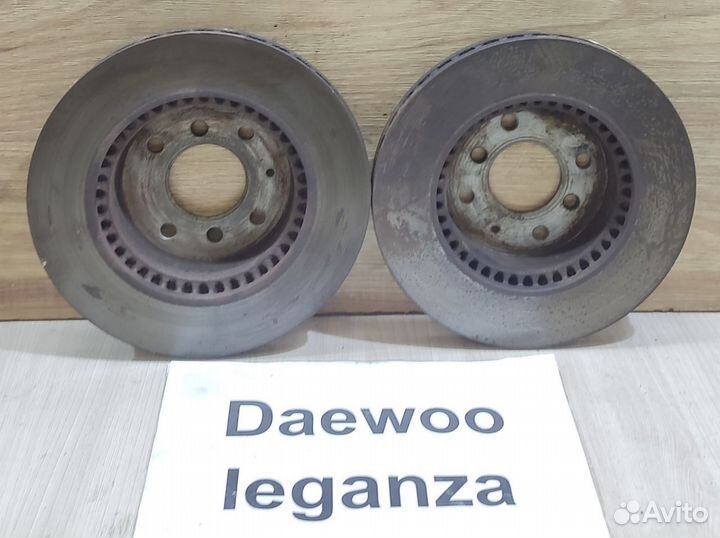 Диск тормозной передний Daewoo Leganza, 1999г