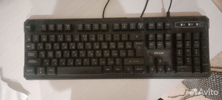 Механическая клавиатура проводная dexp