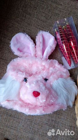 Шапки, маски новогодние детские