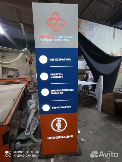 Вывески световые, Буквы световые, Световой короба