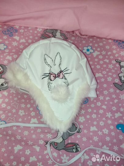 Шапка ушанка детская