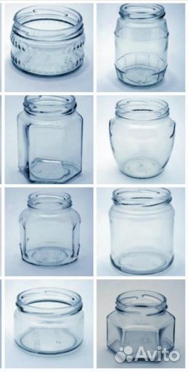 Банка стеклянная в ассортименте