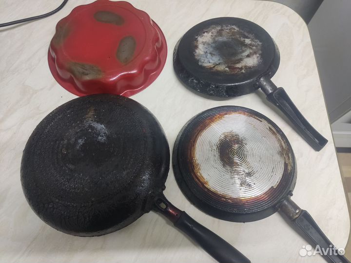 Сковородки б/у