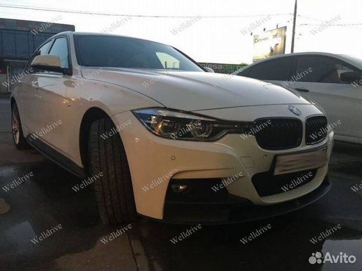 Наклейки на пороги BMW 3 F30 под оригинал тюнинг