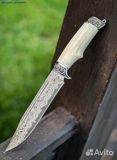 Нож Дамаск рог лося (Арт.85205)