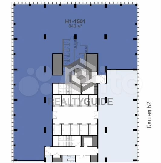 830 м2 Бизнес-центр 