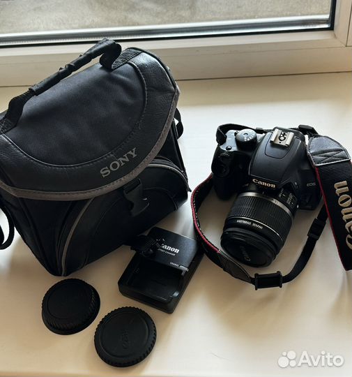 Зеркальный фотоаппарат eos Cannon 1000D