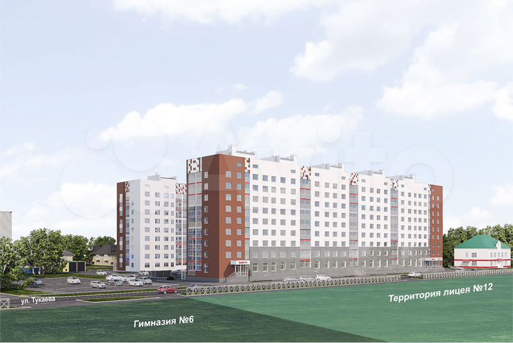 1-к. квартира, 34,5 м², 5/9 эт.