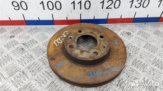 Диск тормозной передний honda civic 7 (8DN02N601)