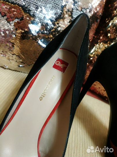 Туфли на каблуке Маscotte. Очень красивые :)