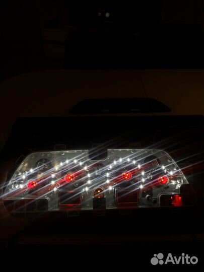 Светодиодная Led подстветка щитка Ваз 2110 /2114