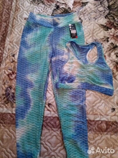 Спортивный костюм женский для фитнеса 52-54 р