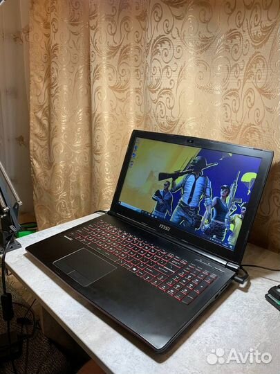 Игровой ноутбук MSI i7 7700hq GTX 1060 6GB