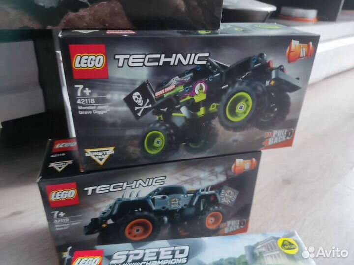 Lego Technic и Speed Champions Новый