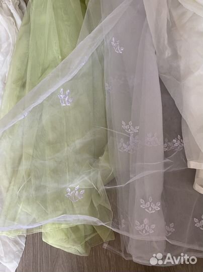 Тюли короткие на дачу