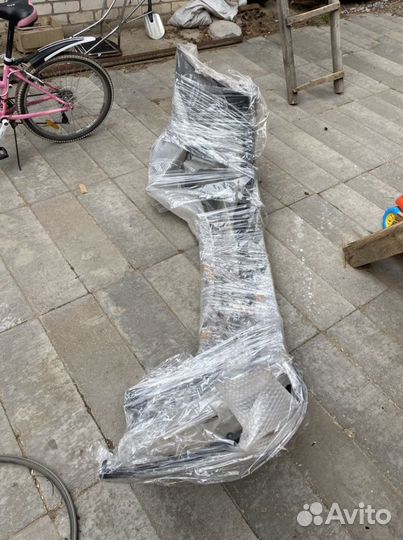 Бампер задний outlander