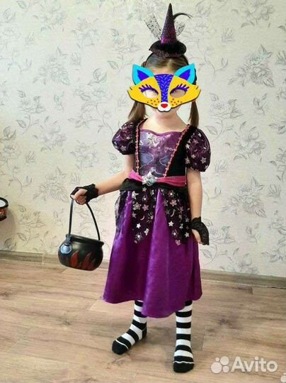 Костюм ведьмочки 100-116