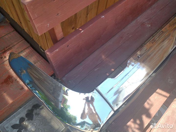 Задний бампер на Волгу газ 2410