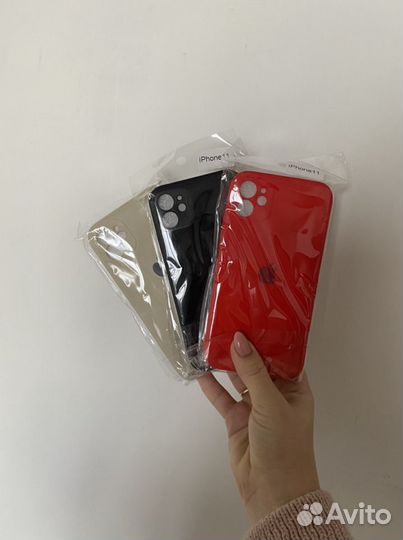 Силиконовый чехол iPhone 11