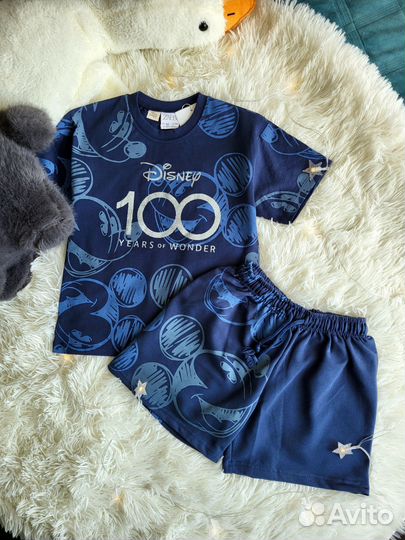 Микки Маус костюм с шортами 98, 110, 116