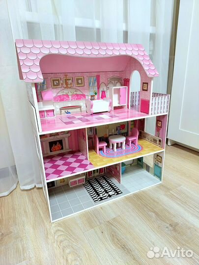 Домик для кукол Demi Star с мебелью