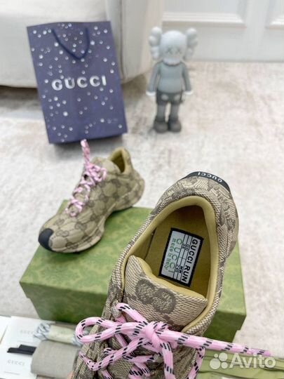 Кроссовки gucci premium мужские женские