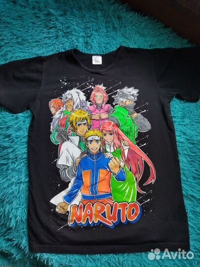 Футболка с принтом Naruto