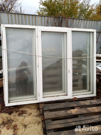 Пластиковые окна и двери пвх бу