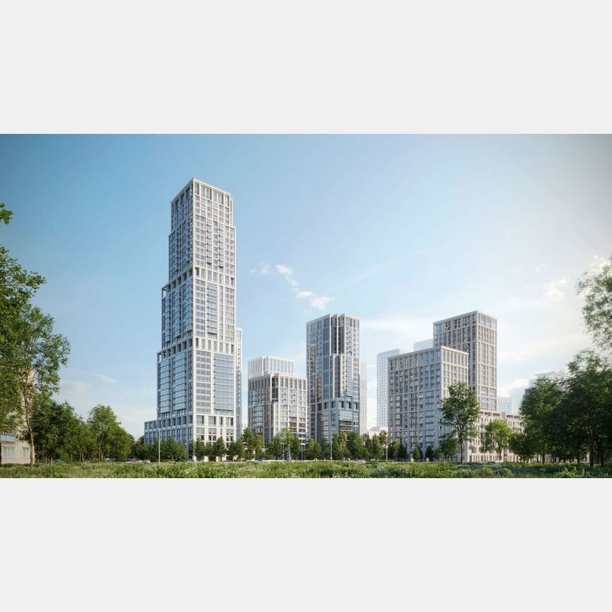 3-к. квартира, 147,9 м², 1/24 эт.