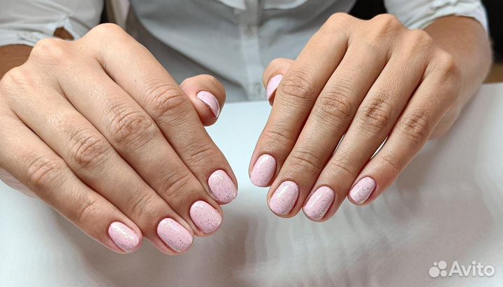 Наращивание ногтей на дому