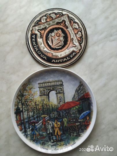 Тарелка декоративная